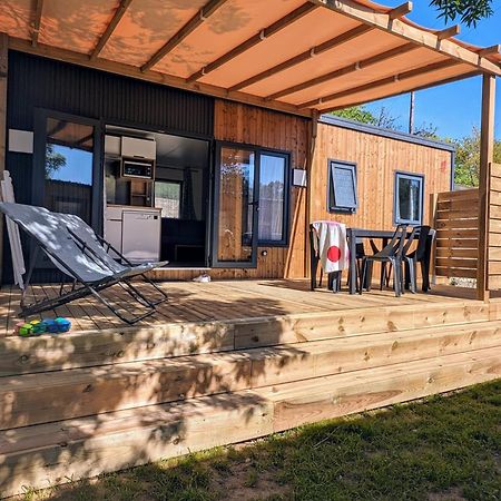 Camping Le Coin Charmant Chauzon Esterno foto