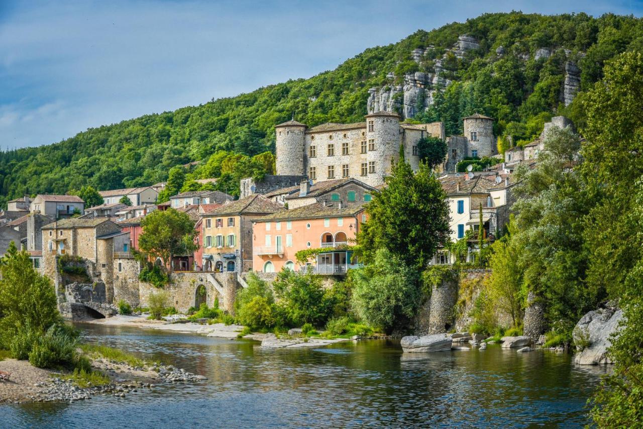 Camping Le Coin Charmant Chauzon Esterno foto