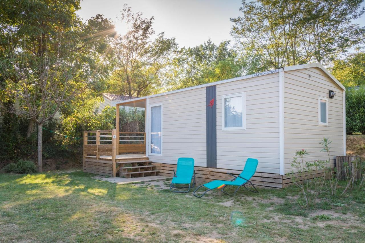 Camping Le Coin Charmant Chauzon Esterno foto