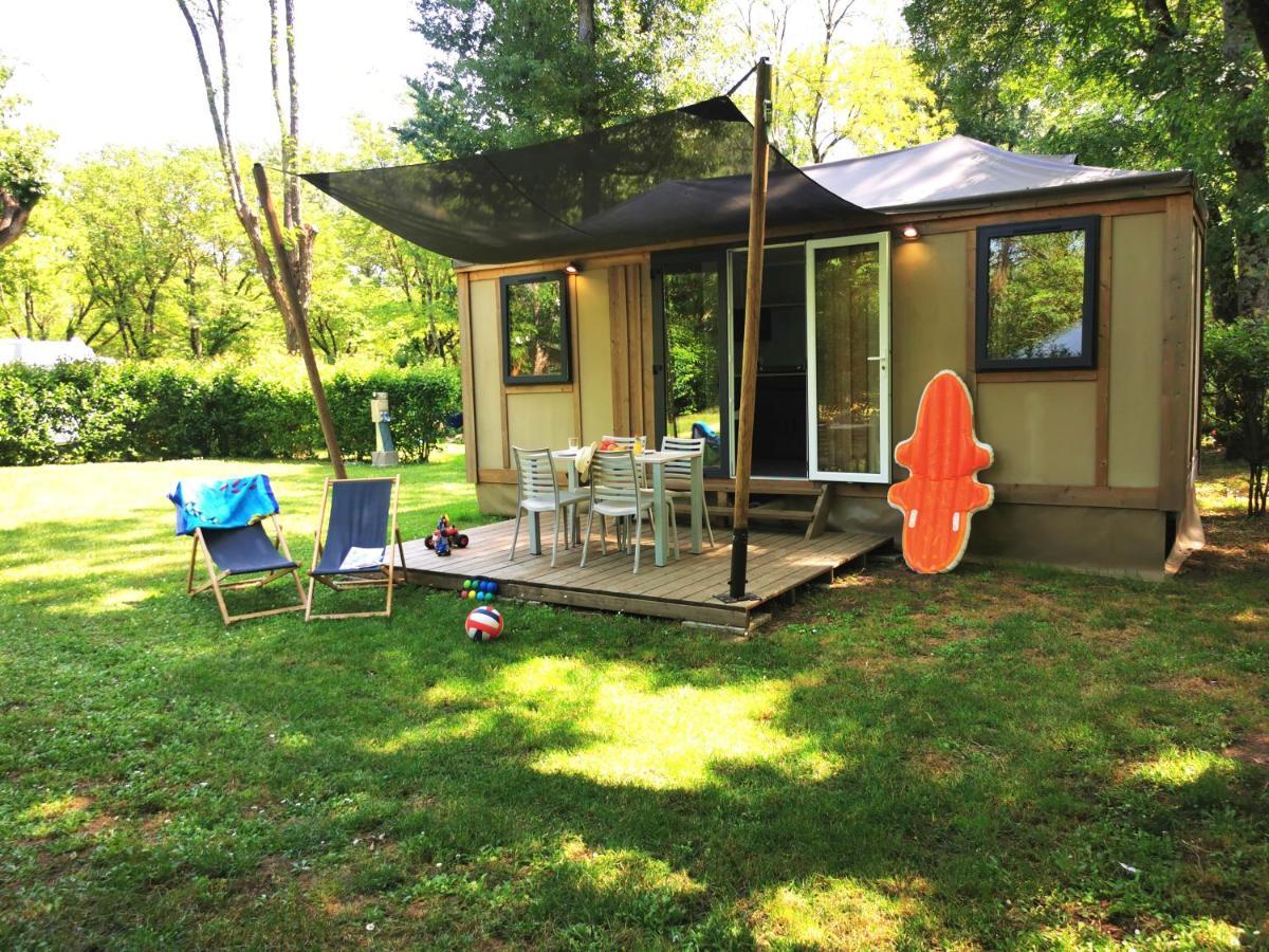 Camping Le Coin Charmant Chauzon Esterno foto