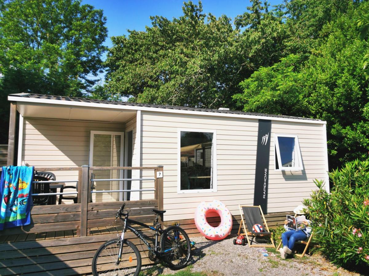 Camping Le Coin Charmant Chauzon Esterno foto