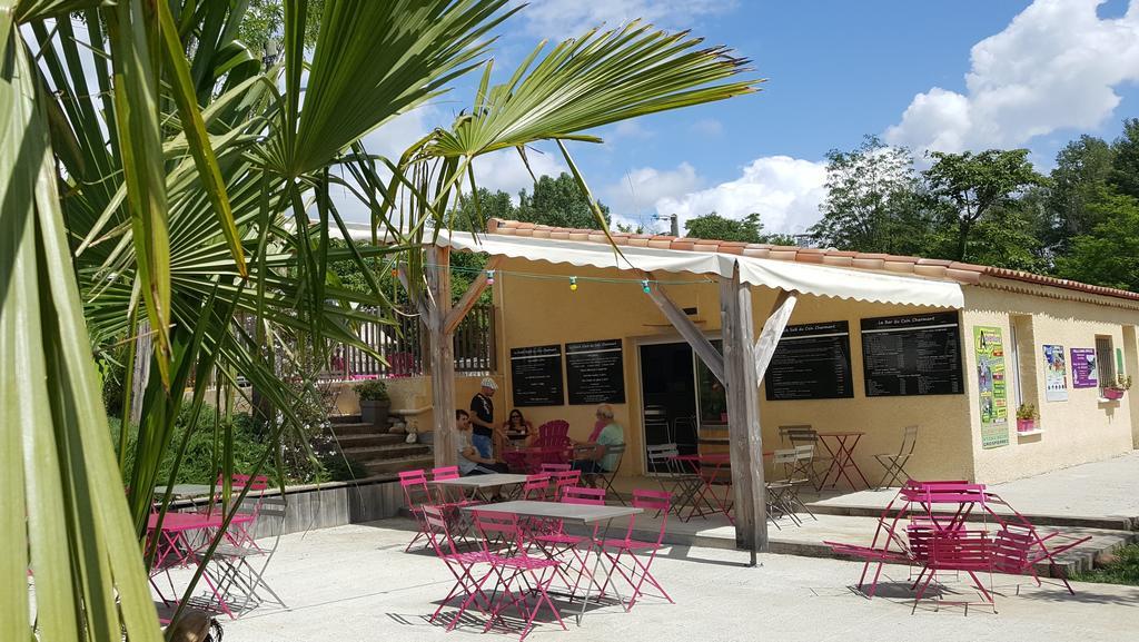 Camping Le Coin Charmant Chauzon Esterno foto