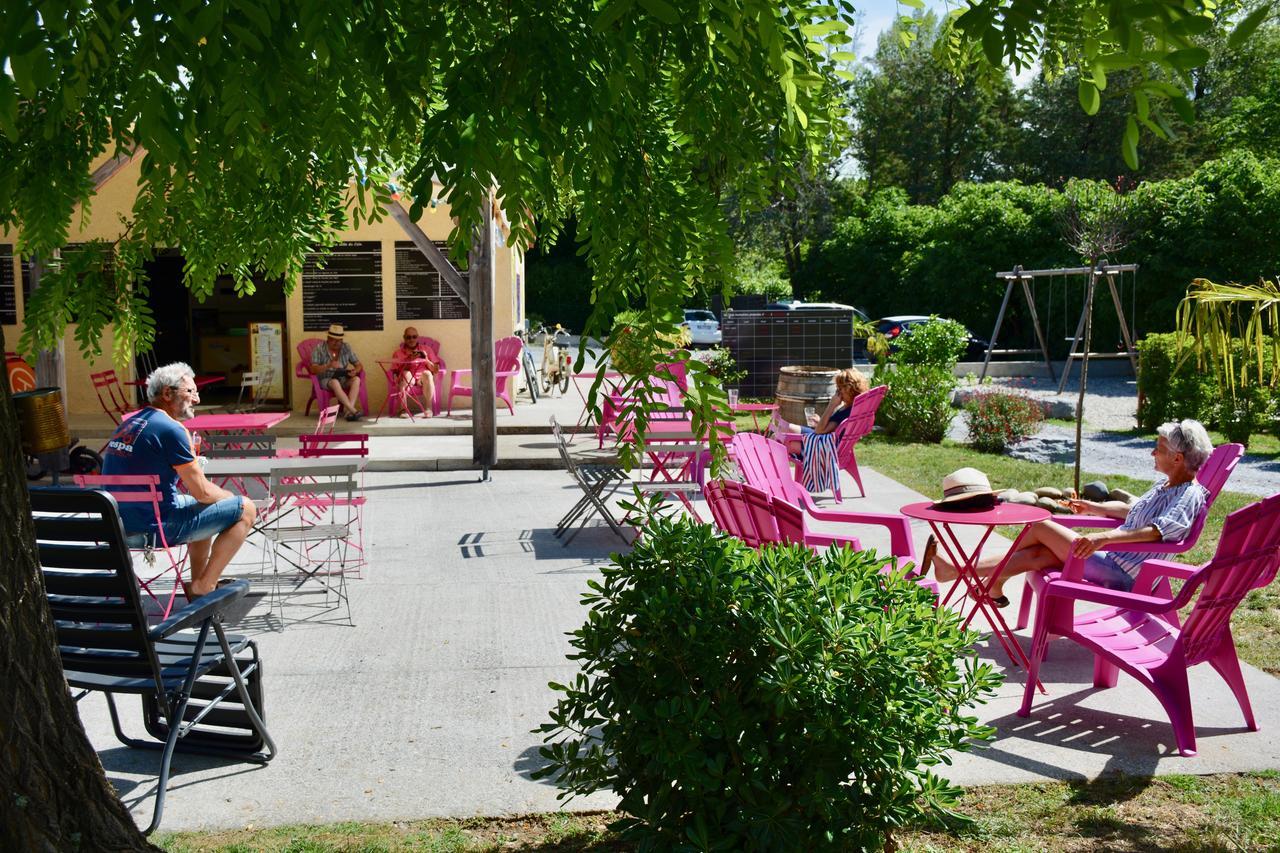 Camping Le Coin Charmant Chauzon Esterno foto